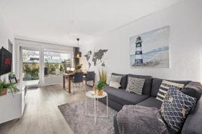 GreyPearl - Ruhig gelegen mit Terrasse - Strandnähe - Parkplatz - WLAN